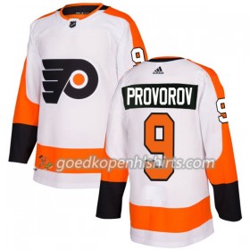Philadelphia Flyers Ivan Provorov 9 Adidas 2017-2018 Wit Authentic Shirt - Mannen